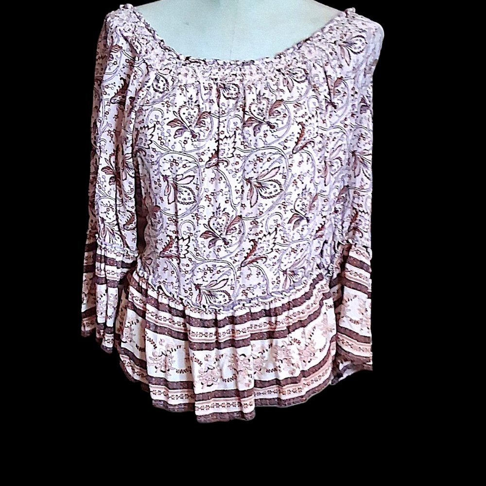 Boho Peasant Blouse -
